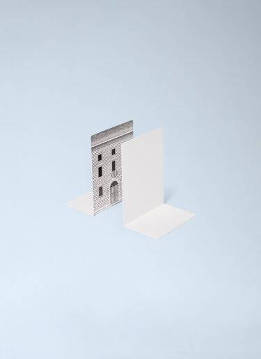 Fornasetti Architettura Bookends White wps0691846