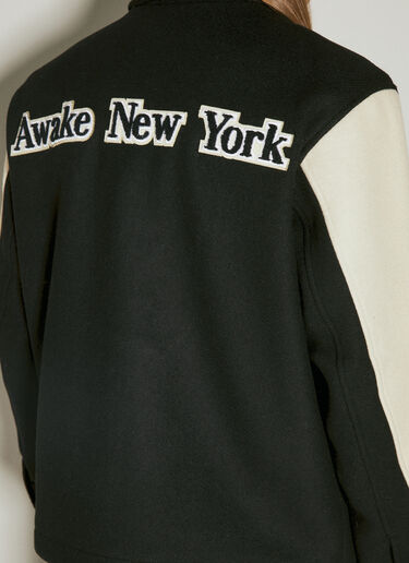 Awake NY Crown Varsity Jacket Black awk0154001