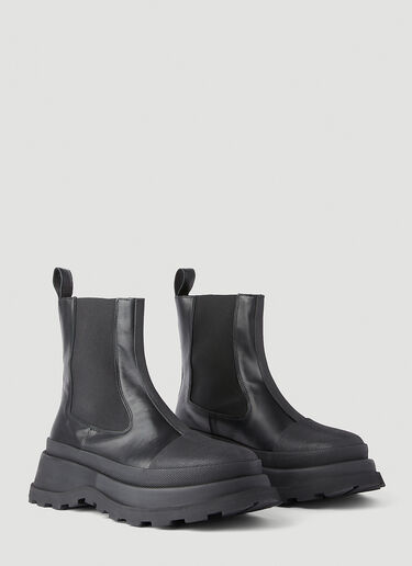 Jil Sander Chelsea Boots Black jil0245054