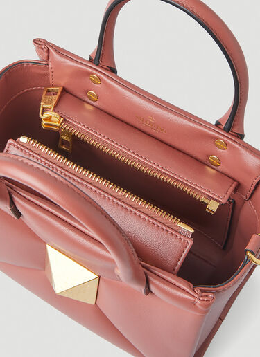 Valentino Roman Stud Medium Handbag Pink val0248012