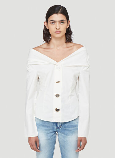 Rejina Pyo Miriam Blouse White rej0241002