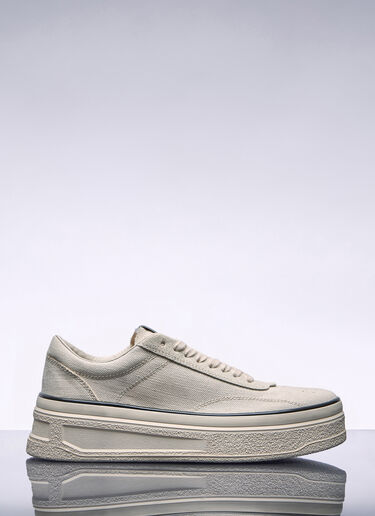 Jil Sander 캔버스 스니커즈 크림 jil0157007
