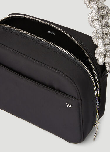 KARA XL Cobra Camera Shoulder Bag Black kar0251016