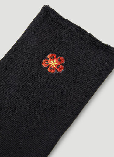 Kenzo Flower Socks Black knz0150064