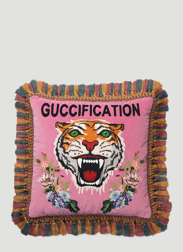Gucci Guccification Cushion Pink wps0638416
