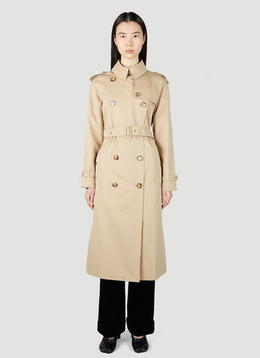 Burberry Waterloo Trench Coat Beige bur0251027