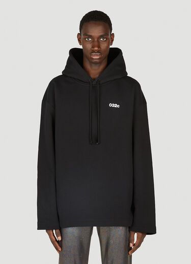 032C Content Hooded Sweatshirt Black cee0152008