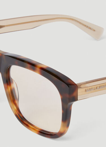 Saint Laurent Tortoiseshell Glasses Brown sla0151111