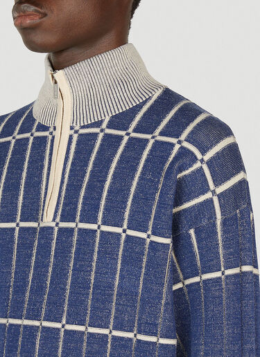 Jacquemus Le Pull Malha Sweater Blue jac0151018