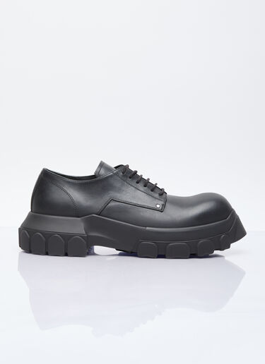 Lace-Up Bozo Tractor Shoes Rick Owens Lace-Up Bozo Tractor Shoes Black ric0155028