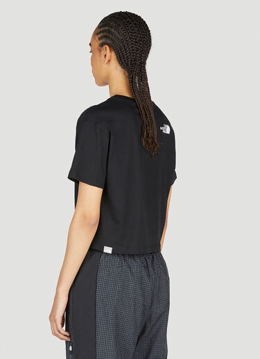 The North Face クロップド イージーTシャツ ブラック tnf0252049