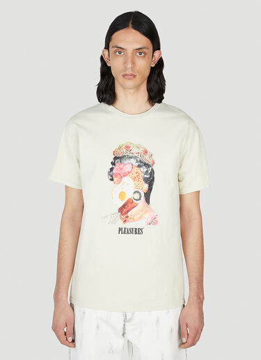 Pleasures English Breakfast T-Shirt Cream pls0151002
