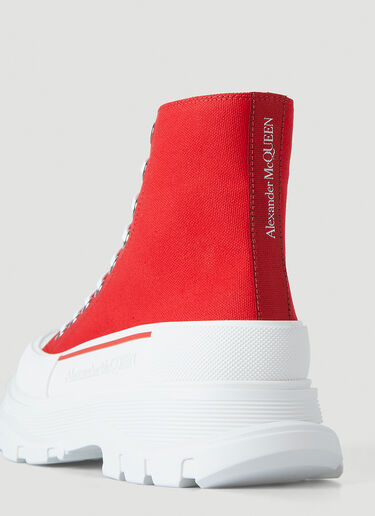 Alexander McQueen Tread Slick Sneakers Red amq0246020