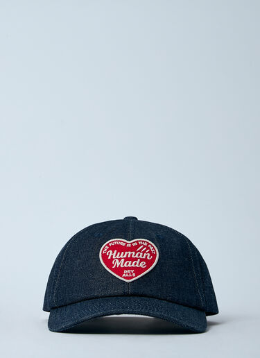 HUMAN MADE Logo Motif Baseball Cap Blue hmd0161008