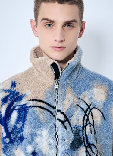 Acne Studios Teddy Jacquard Jacket Beige acn0160004