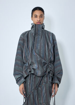 LUEDER Metamorphasis Windbreaker Sweatshirt Brown ldr0364005