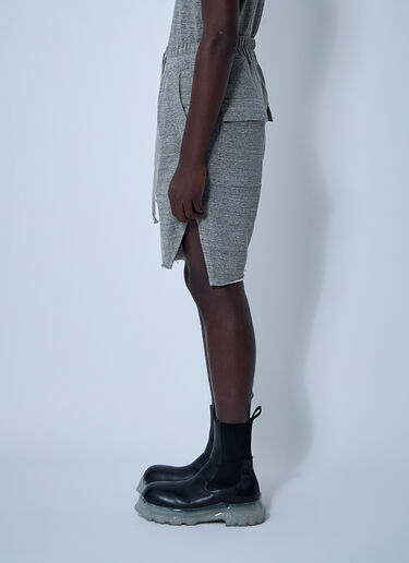 Rick Owens x Champion Beveled Pods Shorts Grey roc0161005