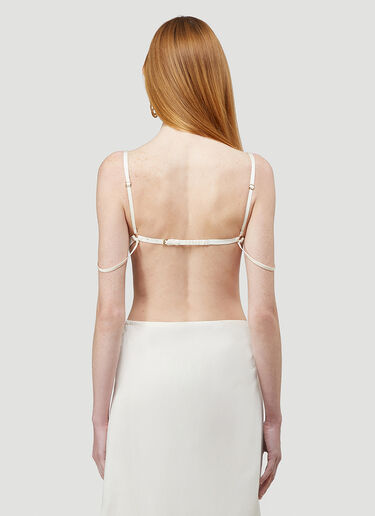 Jacquemus Le Soutien-Gorge Novio Top Beige jac0244021
