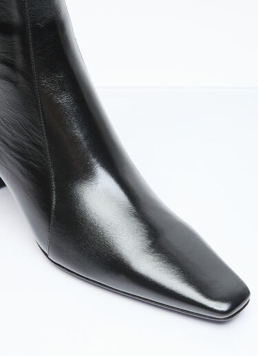 Rainer Zipped Boots Saint Laurent Rainer Zipped Boots Black sla0156021