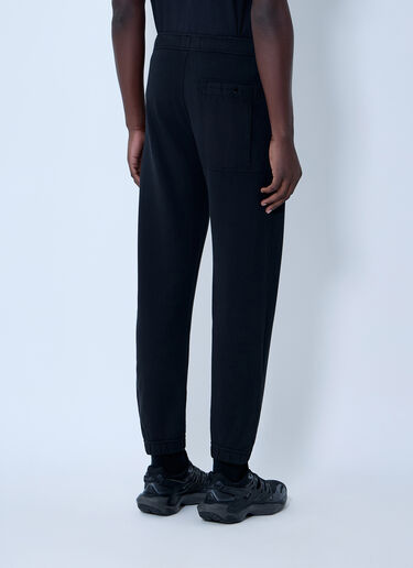 Stone Island Logo Patch Track Pants Black sto0164020