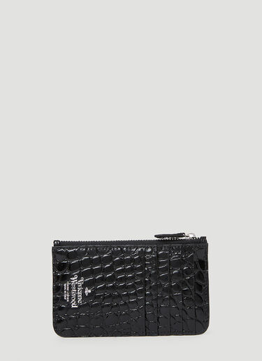 Vivienne Westwood 半月形卡包 黑色 vvw0253036