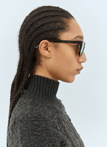 Clean Waves Type 05 Round Sunglasses Black clw0357010