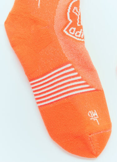 Moncler x adidas Originals Logo Jacquard Socks Orange mad0354012