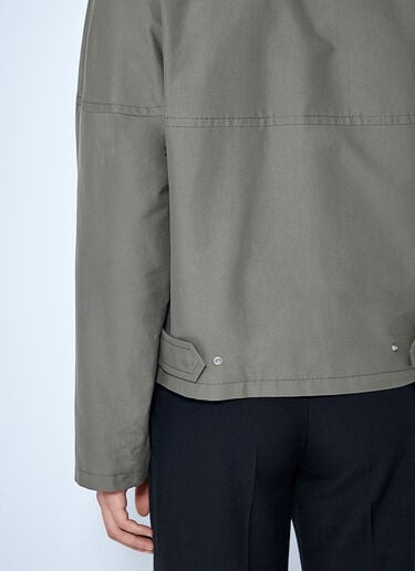 Bottega Veneta Compact Cotton Jacket Grey bov0164015