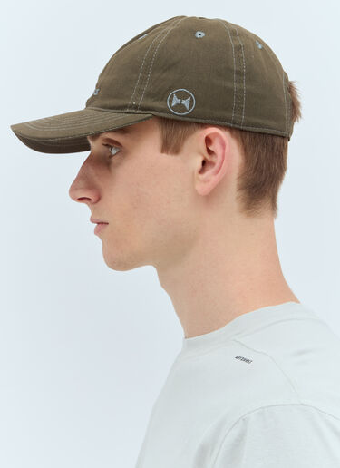 AFFXWRKS Logo Embroidery Baseball Cap Khaki afx0156016