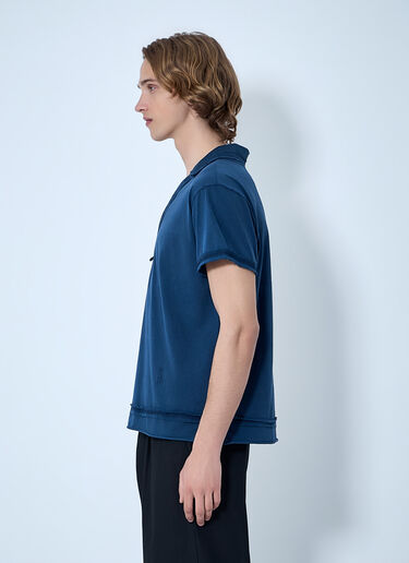 Kiko Kostadinov Otak Polo Shirt Blue kko0164007