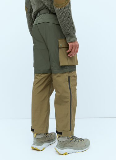 Moncler x Pharrell Williams 길이 조절식 기능성 팬츠 그린 mpw0154004
