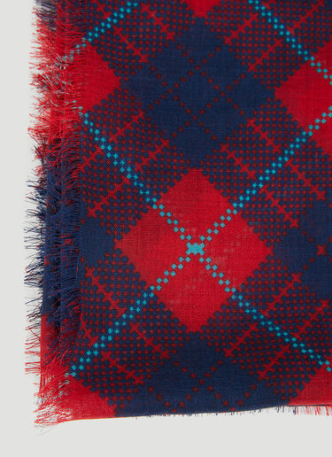 Gucci Harness Print Wool Scarf Red guc0251092