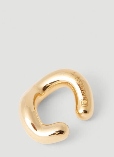 Charlotte CHESNAIS Wave Cuff Earring Gold ccn0251003