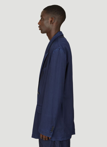 Dries Van Noten 宽松双排扣西装外套  蓝色 dvn0156008