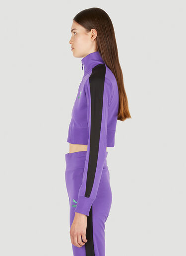 Puma x Dua Lipa T7 Cropped Track Top Purple pdl0250007