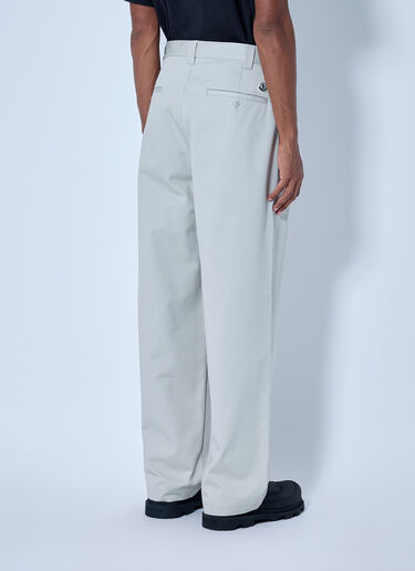 LN-CC® - Moncler x FRGMT Hiroshi Fujiwara: Tailored Trousers - Grey Moncler x FRGMT Hiroshi Fujiwara Tailored Trousers Grey mfr0166004