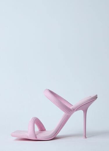 Alexander Wang Julie Tubular Heeled Sandals Pink awg0260011