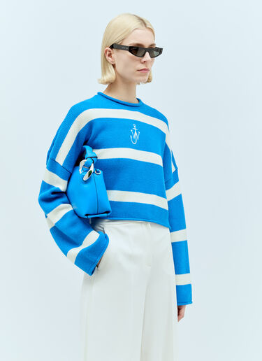 JW Anderson 스몰 코너 백 블루 jwa0255015