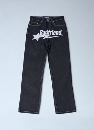 Badfriend Star Jeans Black bad0162004
