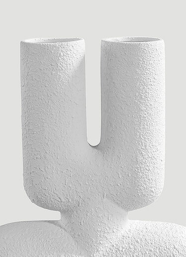101 Copenhagen Cobra Double Medium Vase White wps0670292