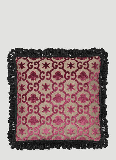 Gucci GG Square Jacquard Cushion Pink wps0638417