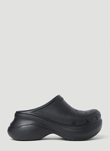 Balenciaga Crocs Platform Mules Black bal0152063