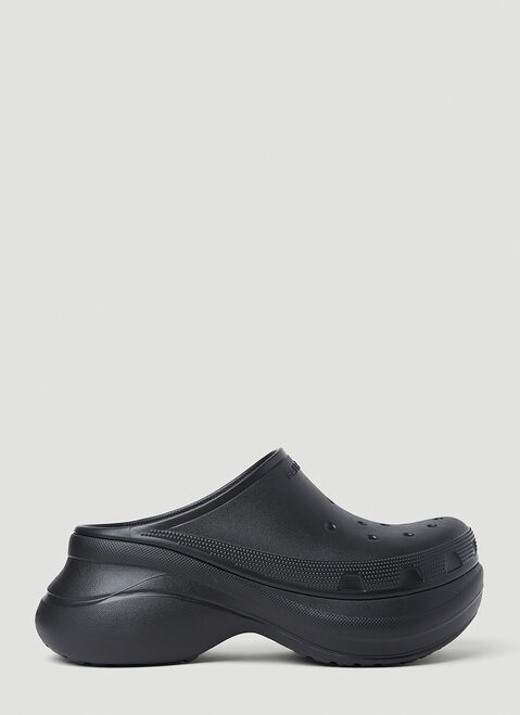 Maison Margiela Crocs Platform Mules Black mla0154011