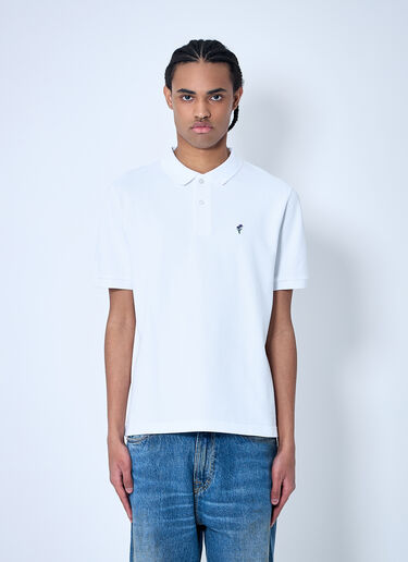 Noah Pique Polo Shirt White noa0160005
