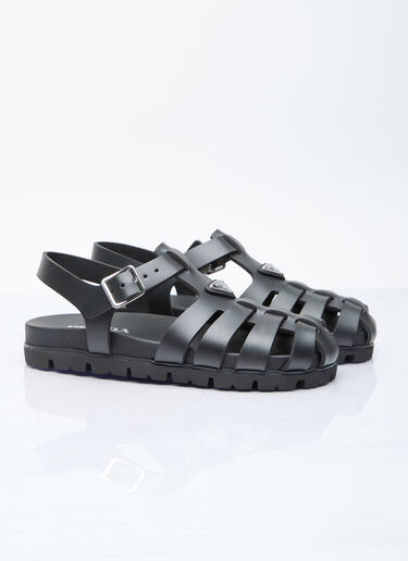 Prada Fisherman Sandals Black pra0256023