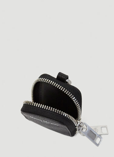 Maison Margiela Leather AirPods Case Black mla0143058