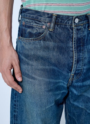 LN-CC® - Visvim: Social Sculpture 01 Wide-Leg Jeans - Blue Visvim Social Sculpture 01 Wide-Leg Jeans Blue vis0166012