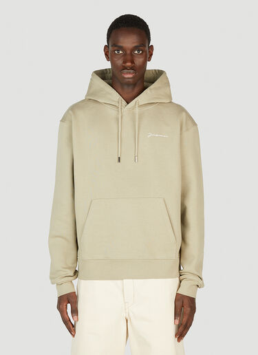 Jacquemus Le Brode Hooded Sweatshirt Khaki jac0151011