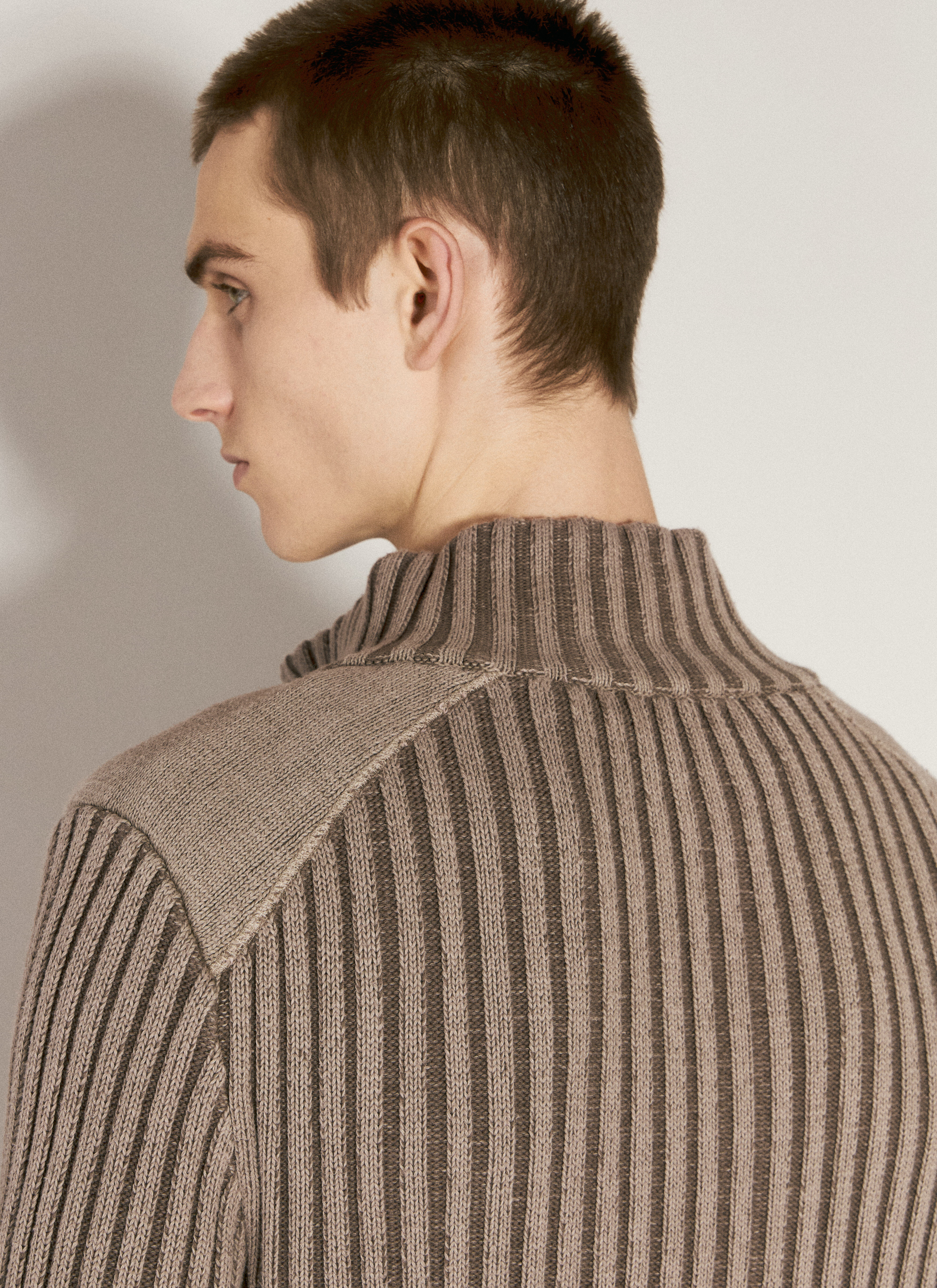 Our Legacy Men's' Classic Zip Cardigan in Brown | LN-CC®