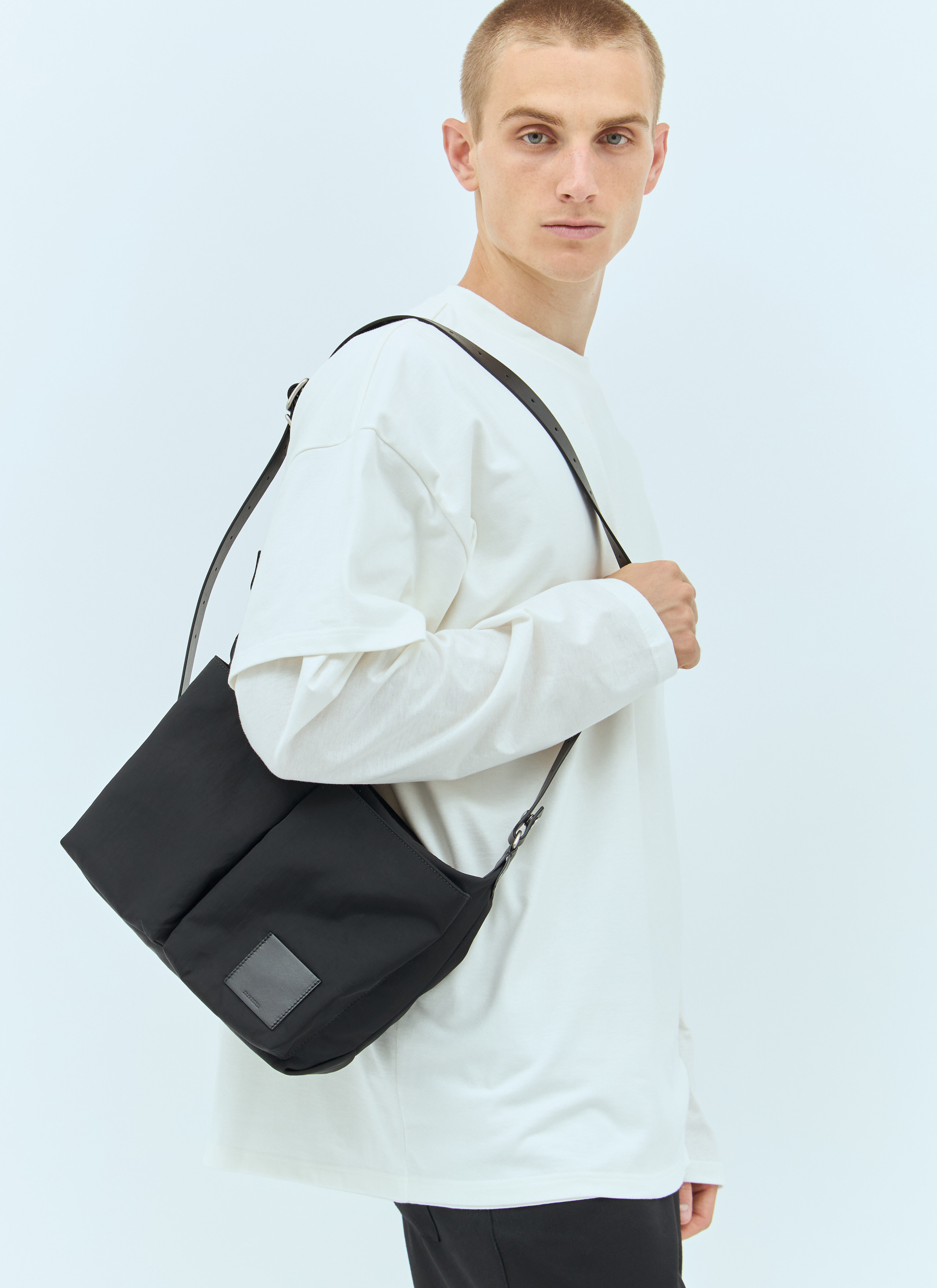バッグ JIL SANDER Pilot Crossbody Bag Jil Sander Pilot Crossbody Bag en Black pour homme | LN-CC®